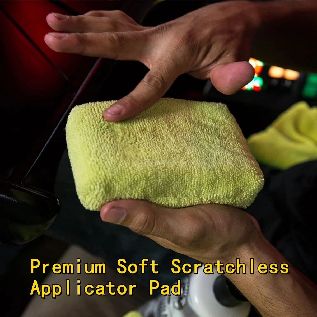 8Pcs Bantalan Aplikator Lilin  - Wax Applicator Pad ulasan dan harga