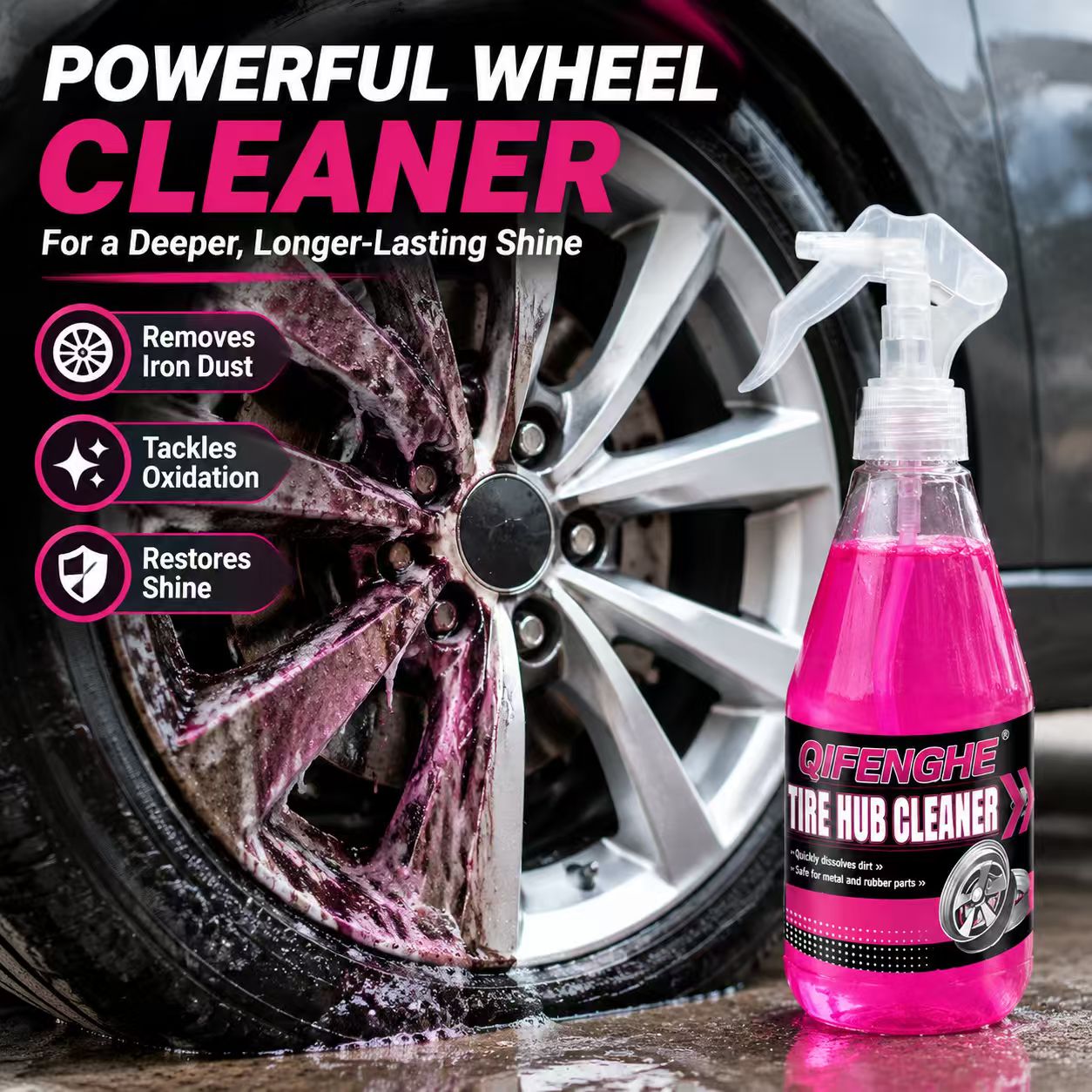 Semprotan Pembersih Roda yang  - Wheel Cleaner Alloy ulasan dan harga
