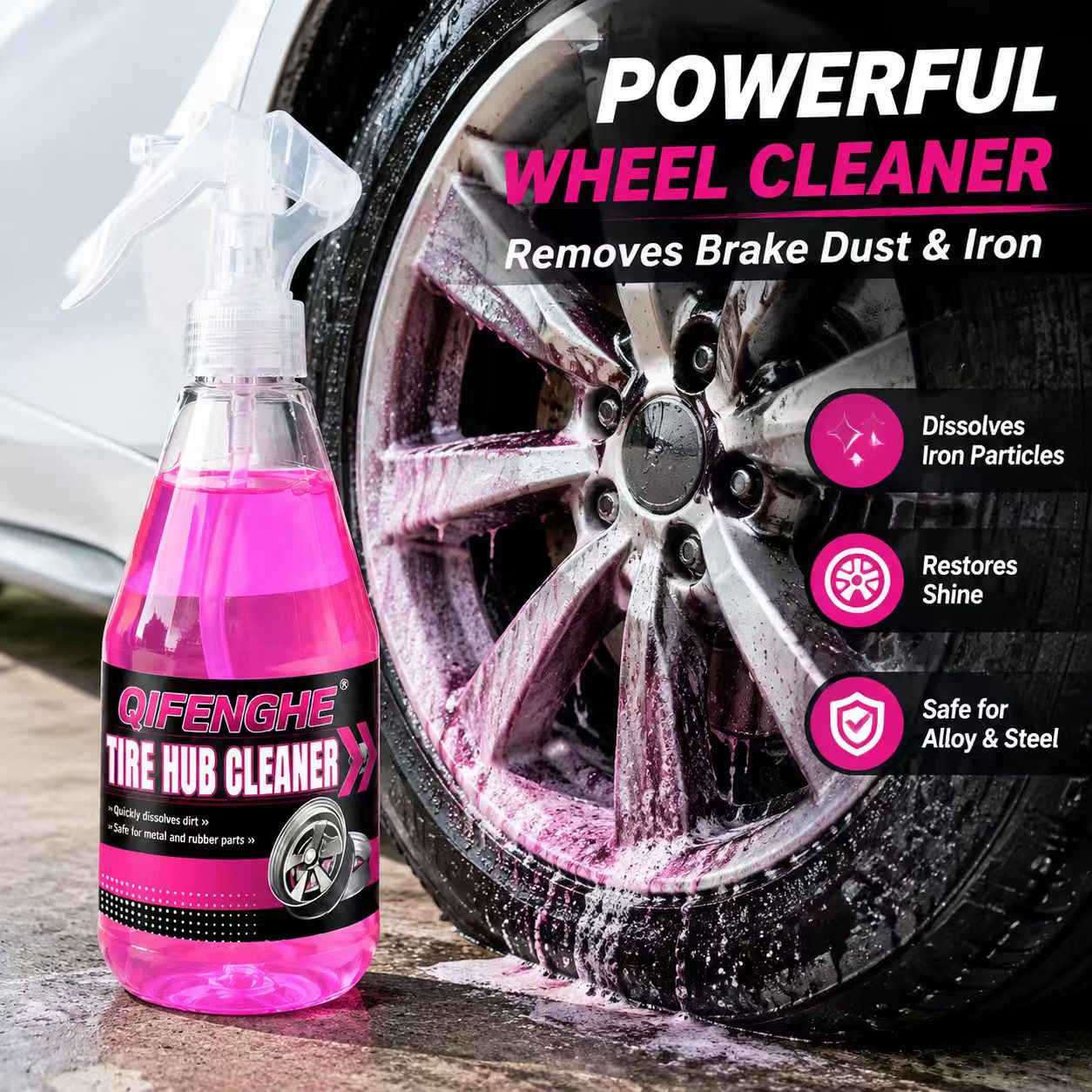 Semprotan Pembersih Roda yang  - Wheel Cleaner Alloy ulasan dan harga