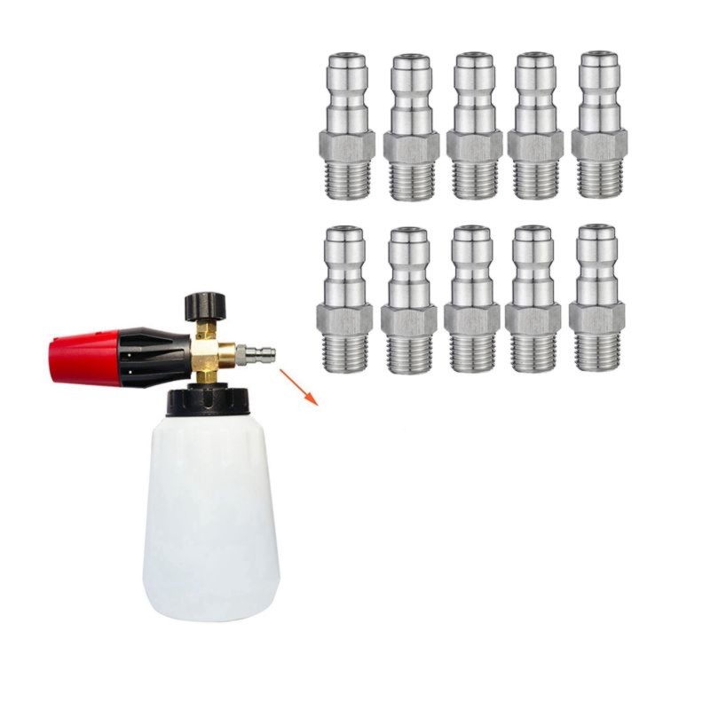 Super Sale 10Pcs Nozel Busa Sa - Pressure Washer Foam Gun ulasan dan harga