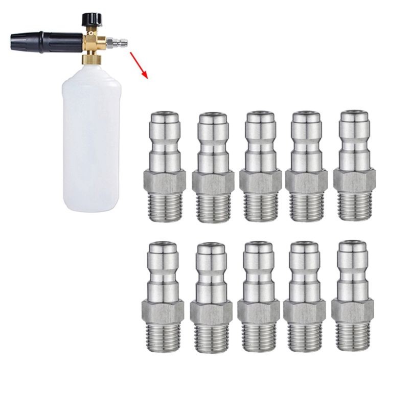 Super Sale 10Pcs Nozel Busa Sa - Pressure Washer Foam Gun ulasan dan harga
